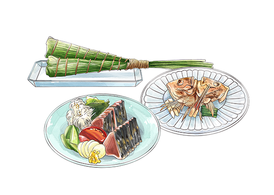和食 - 年中行事 -：五月 - 初鰹、兜煮、ちまき [ Japan Culture Project ]